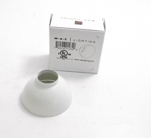 WAC SBS-16-WT Bulb Shield - Solid - White - Prepaid Shipping - Picture 2 of 4