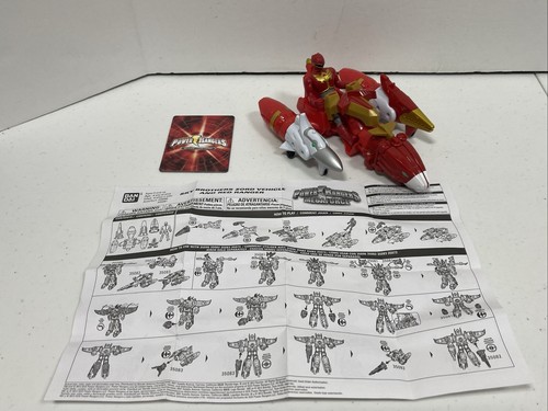 Power Rangers Megaforce Sky Brothers Zord Fahrzeug und Red Ranger - komplett