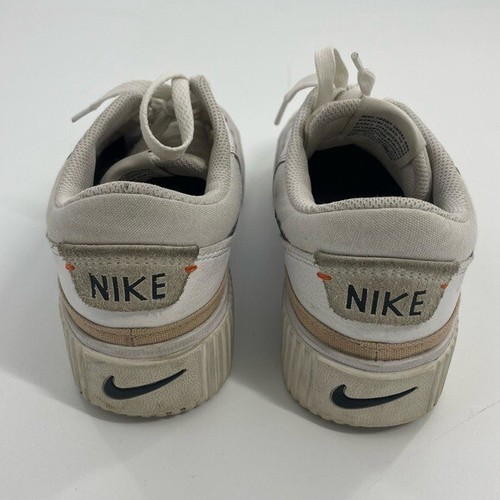 Nike Court Legacy Lift Unisex Schuhe DM7590-100 Weiß Hanf/Team Orange/Schwarz 7 - Bild 7 von 10