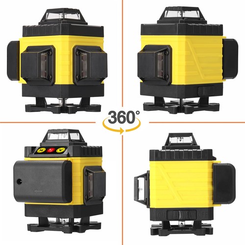 Livella laser verde 4D 16 linee 360° autolivellante linea incrociata strumento di misura G4V7 - Foto 6 di 12