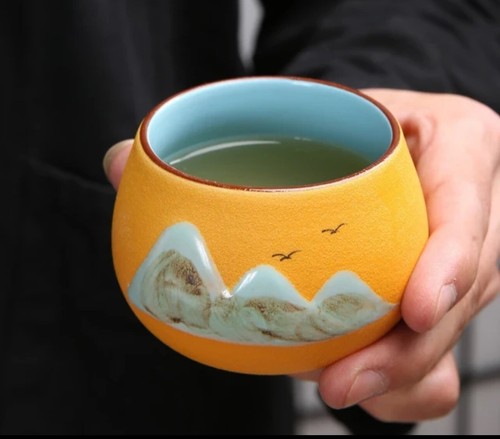 Wanli Jiangshan Keramik Teetasse Set Geschäft Geschenk Tee Set Meistertasse - Bild 2 von 4