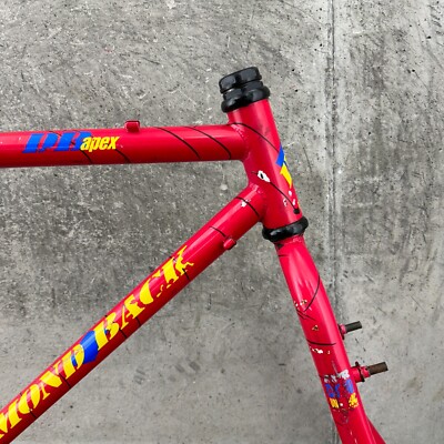 Vintage Diamond Back APEX Frame Set 19 in Red Splatter Cafe