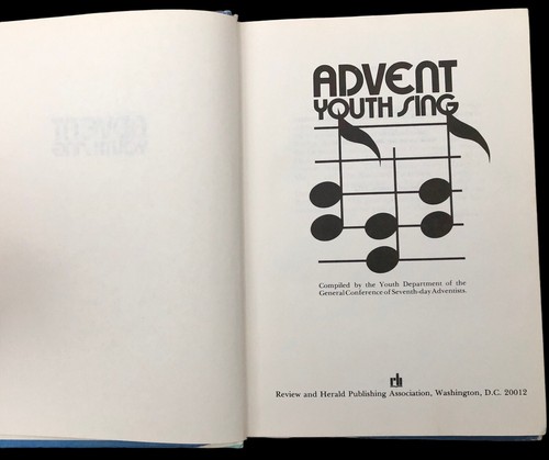 Advent Youth Sing General Conference SDA Youth Dept. 1977 Review and Herald HC - Imagen 4 de 7