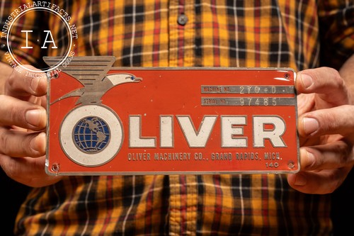 Vintage Oliver Tischkreissäge Maschinenanhänger - Bild 1 von 5