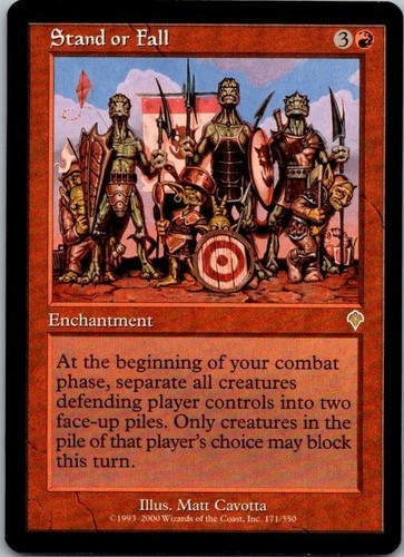 Stand or Fall Invasion MTG LP - Picture 1 of 2