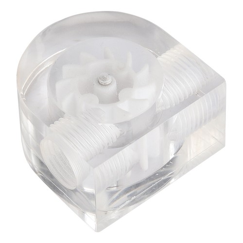 2Way Sealing PC Liquid Water Cooling System Flow Meter Speedometer G1/4 Thread - Afbeelding 6 van 8