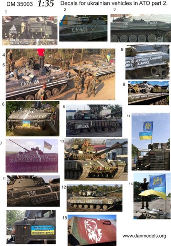 ATO (operación antiterrorista) Ucrania 2014-15. Parte 2 1/35 DanModelo 35003 - Imagen 2 de 2