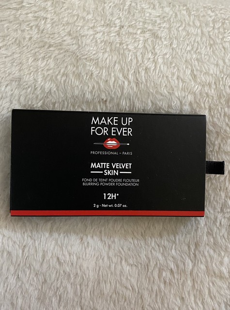 Review Make Up For Ever Matte Velvet Skin Blurring Powder Foundation Lush Angel