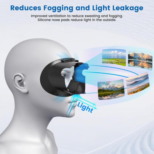 Face Pad Ersatz für Quest 3 Zubehör, Facial Interface Halterung Face Cush - Bild 6 von 12