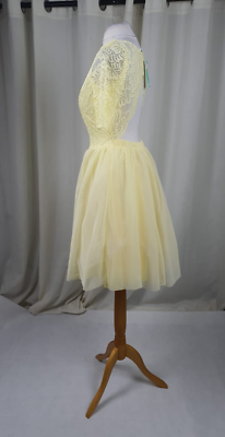 john zack skater dress Sequin Deep V Ruffle Skater Dress