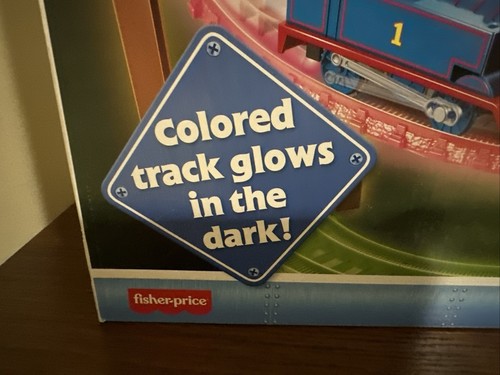 Thomas & Friends Hyper Glow Station Train Set Glow in Dark Track Motorized NEW - Picture 4 of 11