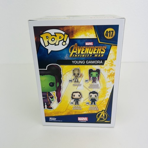 Funko Pop! Marvel Avengers Infinity War GAMORA 417 Vinyl Figure Bobblehead - Picture 3 of 6