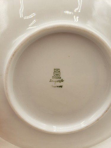 Vintage Tea Cup & Saucer Bavaria Germany Garmisch Partenkirchen Flowers RARE - Picture 6 of 12