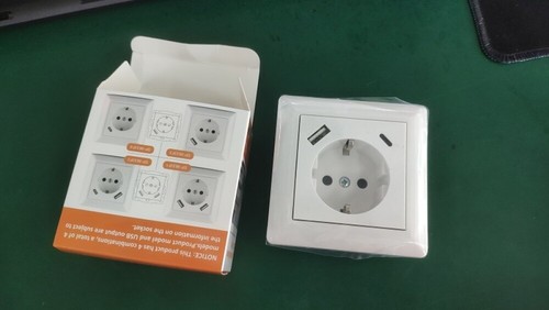 USB-Steckdose 230V USB-C, passend für Gira System 55, JUNG AS 500, uvm, Weiß,neu - Bild 17 von 34