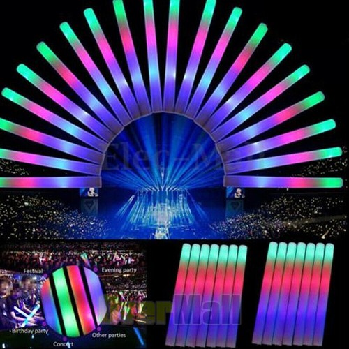 24-72X Varitas de espuma LED con luz intermitente para fiestas y raves - Imagen 3 de 19