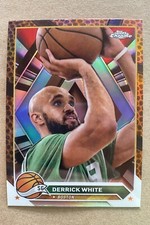 2023-24 Topps Chrome Orange Basketball Refractor Derrick White #141