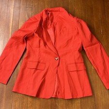 Women Med Blazer Open Front Business Jackets Ladies Casual Work Long Sleeve Coat
