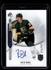 2020-21 SP Authentic Future Watch Autographs Inscribed Reid Duke RC Auto 656/999