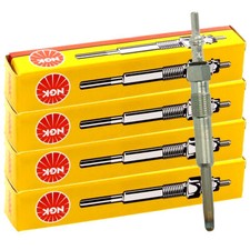 4x NGK 6943 Glühkerze für A3 A4 Alhambra Leon Ibiza Bora Caddy Golf Passat 1.9