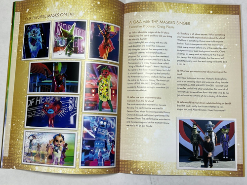 THE MASKED SINGER TOUR PROGRAM 2022 NEW OFFICIAL MERCHANDISE NEW!!! - Picture 12 of 12