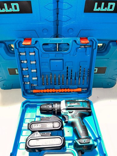 Trapano avvitatore doppia batteria a litio 36V MAX + valigetta 24 accessori LLD - Imagen 3 de 10