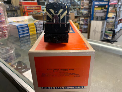 LIONEL #8687 CENTRAL OF NEW JERSEY FAIRBANKS MORSE DIESEL TRAIN MASTER FREE SHIP - Picture 2 of 8