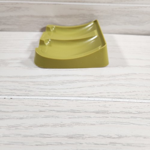 Tupperware Double Spoon/Spatula Rest Avocado Green 1226-4 Countertop Vintage - Picture 4 of 6