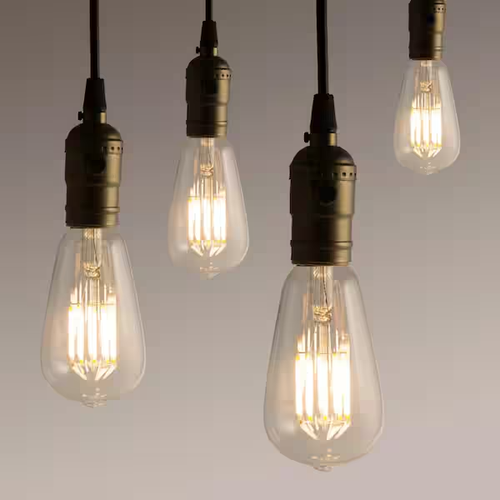 ST64 E26 Medium Base 100 Watt Equivalent Vintage LED Edison Filament Light Bulb - Picture 2 of 6