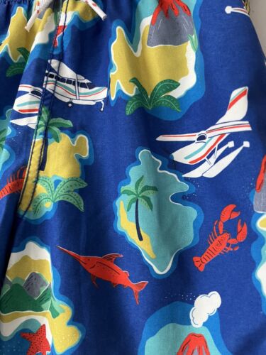 Boden Alter 5-6 Jahre Badeshorts Netzslip & Gummizug Urlaubsdruck - Bild 8 von 24