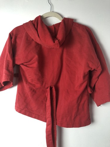PEP USA child's robe "Indiana Hoosiers" red sz L Am10 - Picture 7 of 8