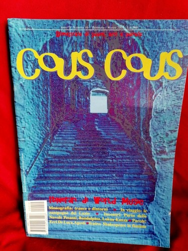 COUS COUS Magazine Lot of 3 Issues 7/10/12 2000 World Music Magazine - Picture 2 of 3