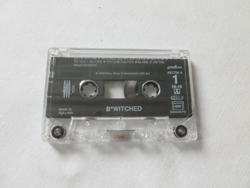 B*WITCHED ~ S/T ~ EPIC 1998 UK POP / GIRL BAND CASSETTE TAPE - Picture 5 of 6