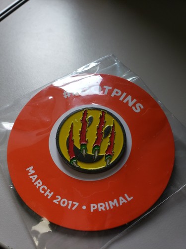 Lootcrate #Lootpins - Primal March 2017 - Smiley NEW - Picture 4 of 5