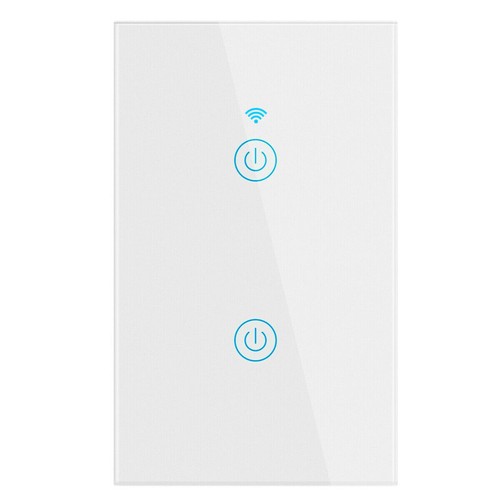 1/2/3/4 Gang WiFi Smart Wall Touch Light Switch Glass Panel for Alexa/Google APP - Picture 14 of 15
