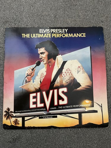 Elvis Presley The Ultimate Performance UK 1981 Vinyl Record Album LP G+/MINT