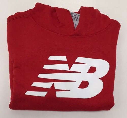 New Balance Kids Hoodie Sweats And T-shirt US Size 10 In Black And Red - Picture 2 of 4