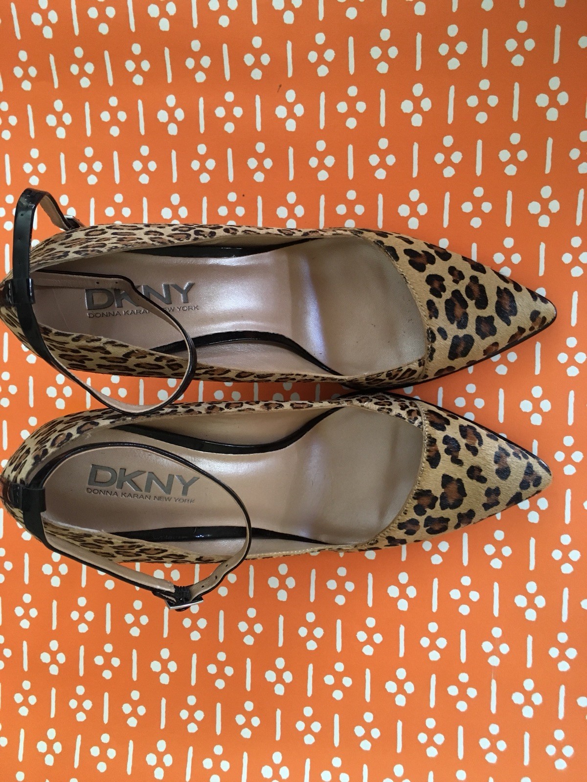 Nueva Marca Dkny cura con Correa en el tobillo estampado de leopardo Nueva Marca Dkny cura con Correa en el tobillo estampado estampado estampado de leopardo Nuevos productos de artículos novedosos.