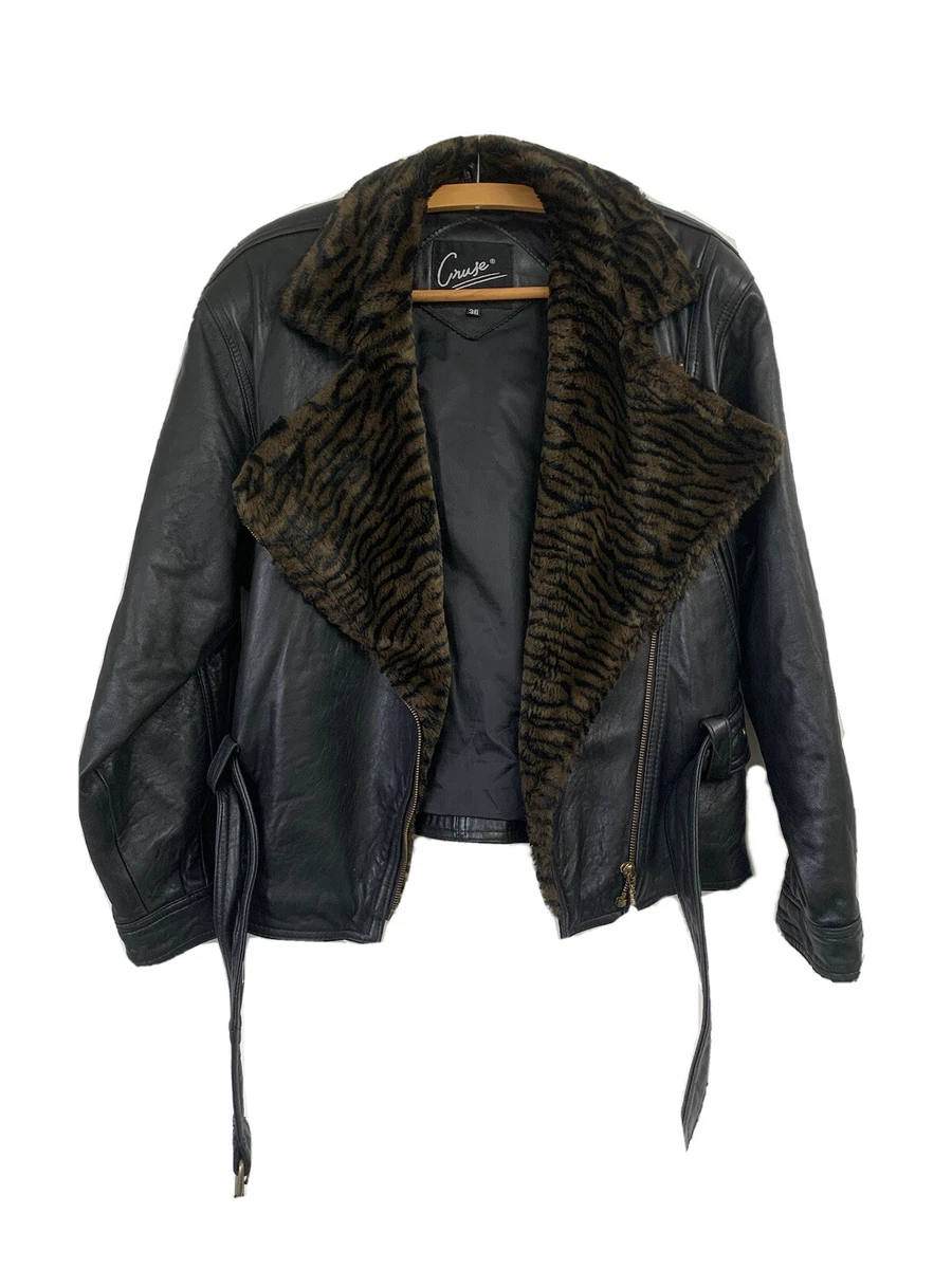 Cheap leather deals look jacket