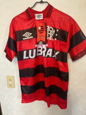 NWT Flamengo 1995 Centenary Brasil #10 M Vintage Jersey