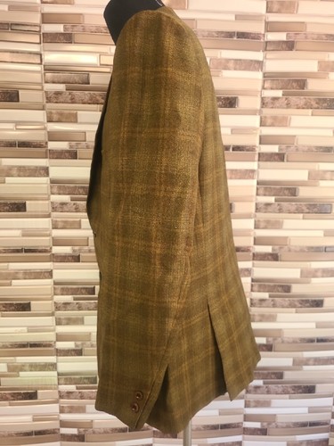 Timely Tailored Baxter & Henning Suit Jacket Blazer Men's Large Brown Green - Picture 9 of 14