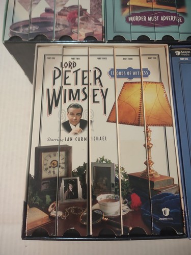 (5) BBC's Lord Peter Wimsey VHS Sets / All Tested / Acorn Media / Ships Free - Picture 5 of 13