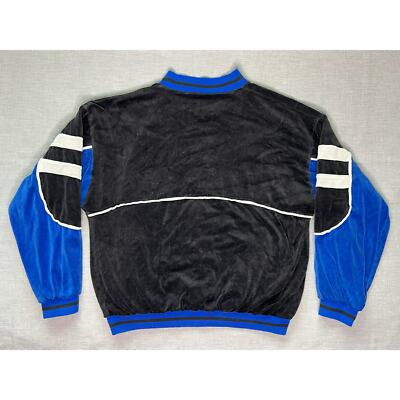 Vintage Givenchy Activewear Full Zip Reversible Velour Track