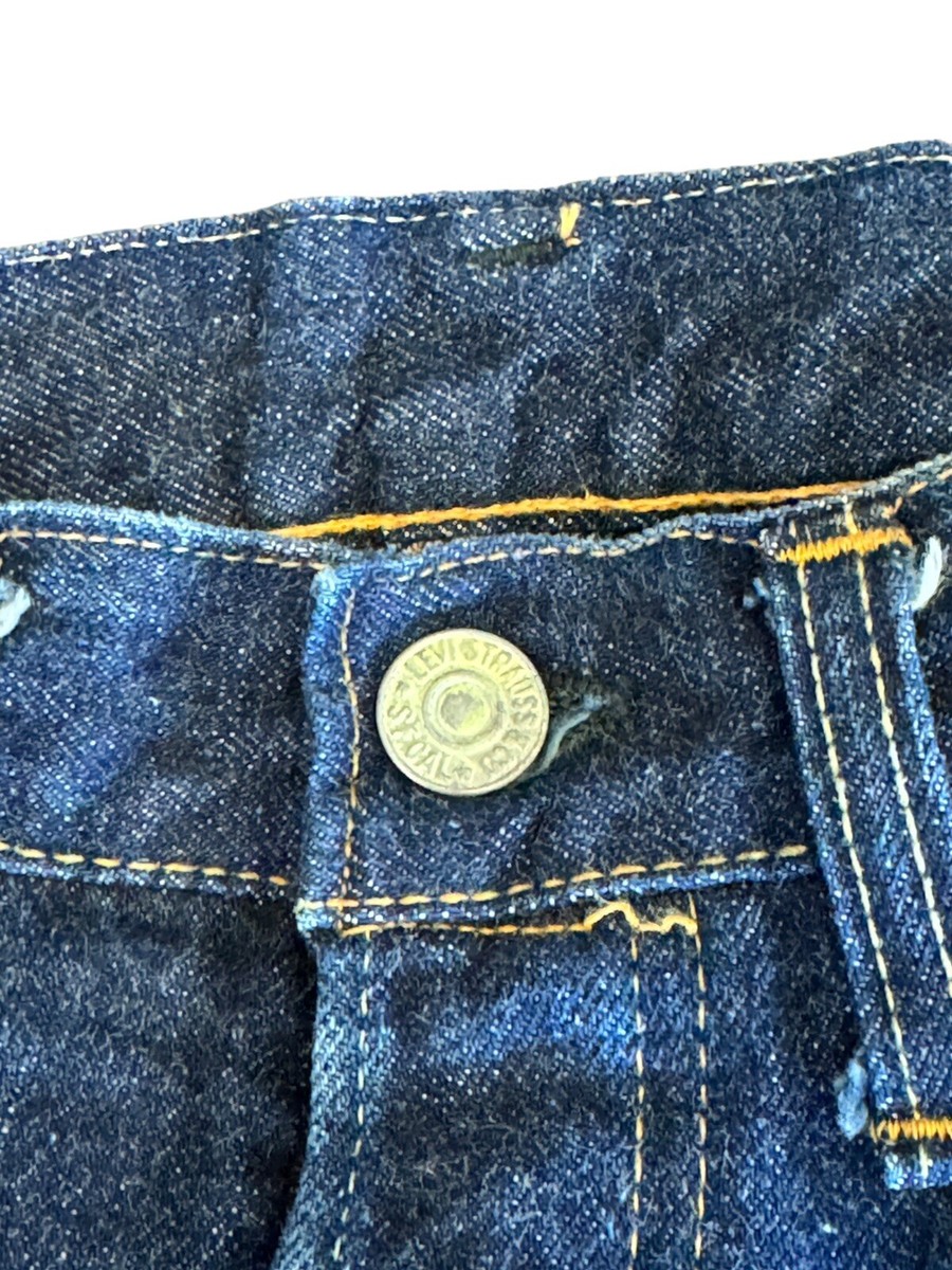 Levis 1940s 501XX Big E Hidden Rivet 29W 28L Leather Tag Levis 1940s 501XX Big E Hidden Rivet 29W 28L Leather Tag