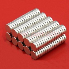 10-200pcs 8 x2mm Strong Round Disc Cylinder Magnets Rare Earth Neodymium N50