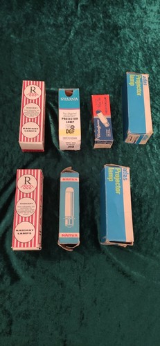 LOTE BOMBILLAS PROYECTOR VINTAGE NOS RADIANT SYLVANIA WESTINGHOUSE ATLAS - Imagen 1 de 2