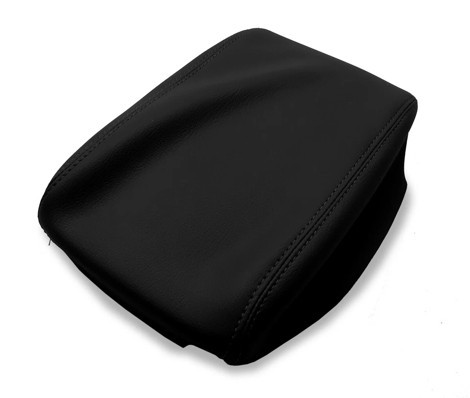 Se adapta a Subaru Forester 19-24 vinilo cuero consola central tapa reposabrazos cubierta negro Foto 2 de 4