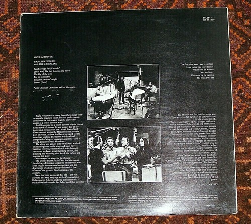 Nana Mouskouri, Over & Over, Athenians, 1969, STL.5511, vinyl LP, EX - Picture 4 of 10