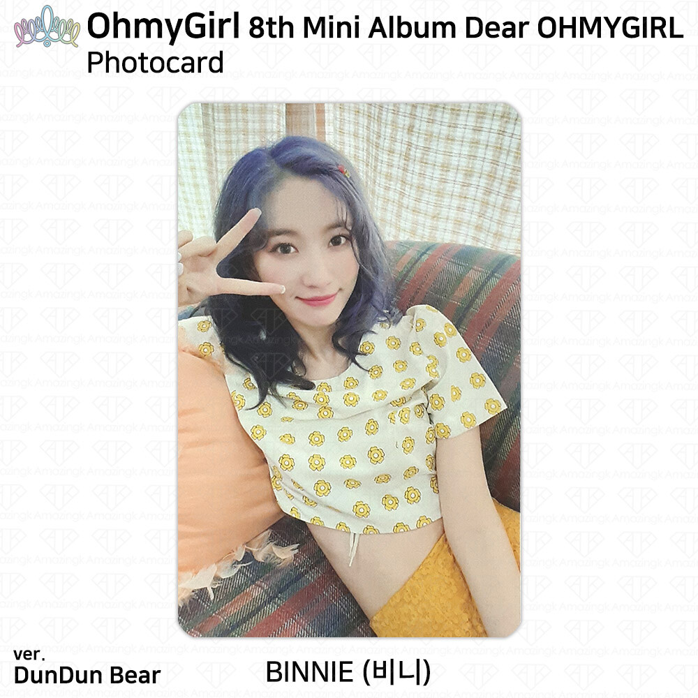 Oh My Girl 8th Mini Album Dear Oh My Girl Official Photocard KPOP