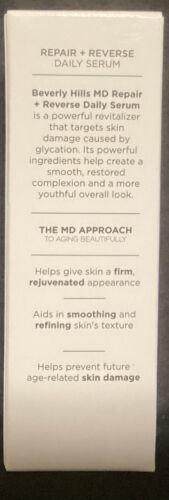 Beverly Hills MD Repair + Reverse Daily Serum. Revitalize, Improve Skin Damage - Picture 2 of 3