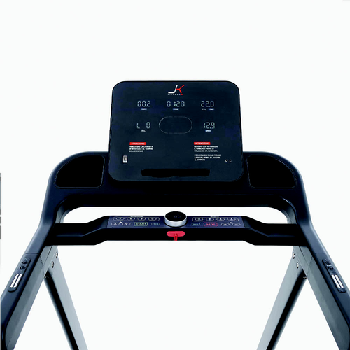 JK Fitness Cinta de correr eléctrica JK124 de 20 km/h y motor de 2,75 CV Negro - Imagen 2 de 6